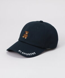 St ANDREWS テディベアキャップ (UNISEX) セントアンドリュース 帽子 その他の帽子 ベージュ ブラック ホワイト ネイビー【送料無料】