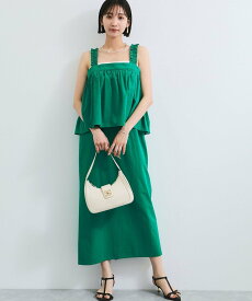 【SALE／30%OFF】VIS レイヤード風ワンピース ビス ワンピース・ドレス ワンピース ブラック グリーン【送料無料】