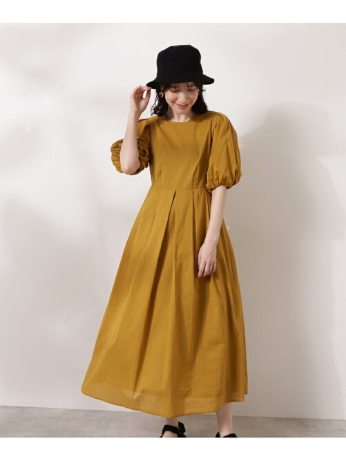 N Natural Beauty Basic コットンローンバルーンスリーブワンピース Rakuten Fashion 楽天ファッション 旧楽天ブランドアベニュー Dc4432