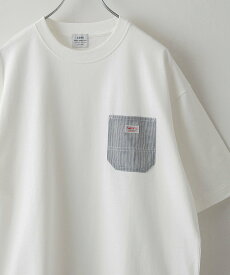 【SALE／10%OFF】coen SMITH'S(スミス)別注ワークポケットTシャツ コーエン トップス カットソー・Tシャツ ホワイト ブラック グレー ブルー