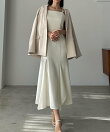 Louere イレヘム深スリットマーメイドキャミワンピース