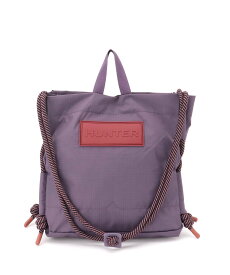 HUNTER (U)トラベル リップストップ リサイクル ナイロン トート バッグ ハンター バッグ トートバッグ イエロー パープル【送料無料】