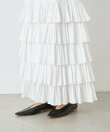 【2サイズ展開】カッセンフリルロングスカート