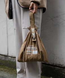 niko and ... 【OLD SMITH】【POST GENERAL(ポストジェネラル)】パラシュートナイロンエコバッグ ニコアンド バッグ エコバッグ・サブバッグ グリーン ブラック ベージュ