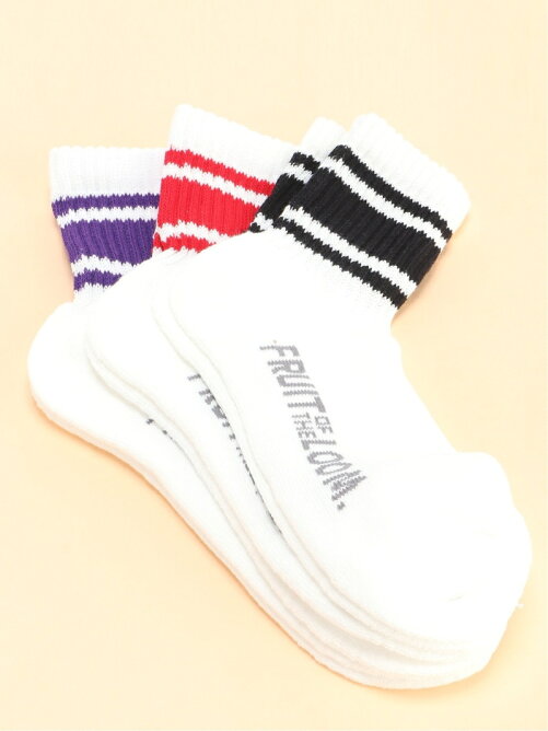 Niko And Fruit Of The Loom フルーツ オブ ザ ルーム 別注3pセットラインソックス Rakuten Fashion 楽天ファッション 旧楽天ブランドアベニュー Cn7433