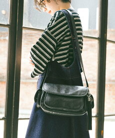 【SALE／30%OFF】niko and ... オリジナル6ポケットタッセルショルダーバッグ ニコアンド バッグ ショルダーバッグ ブラック ベージュ