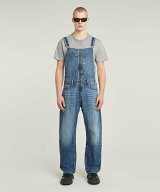 【SALE／30%OFF】G-Star RAW 【公式ショップ】DENIM DUNGAREE 3D LOOSE/立体裁断ルーズデニムオーバーオ…