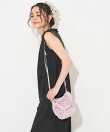 ラメ糸手編み 2WAYバッグ