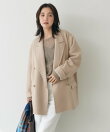 モヘヤブレンドルーズネックニット