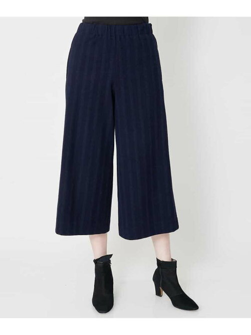 Gianni Lo Giudice 洗える ストライプガウチョパンツ Rakuten Fashion 楽天ファッション 旧楽天ブランドアベニュー Bx5434