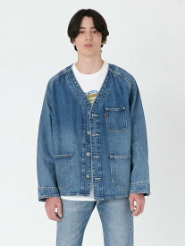 Levi's UNION ENGINEER カーディガン ミディアムインディゴ HIGHLIGHTS リーバイス ジャケット・アウター デニムジャケット【送料無料】