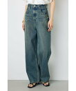 AZUL DENIM ハイウエストワイドデニム