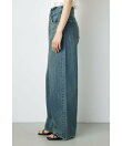 AZUL DENIM ハイウエストワイドデニム