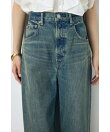 AZUL DENIM ハイウエストワイドデニム