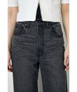 AZUL DENIM ハイウエストワイドデニム