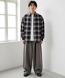 【SALE／6%OFF】MARUKAWA ネルシャツ チェックシャツ オンブレチェック USAコットン 長袖 メンズ マルカワ トップス シャツ・ブラウス レッド カーキグリーン イエロー ベージュ ブラック ネイビー ブルー【送料無料】