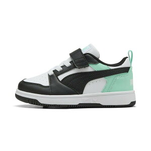 PUMA �L�b�Y �v�[�} ���o�E���h V6 ���E �X�j�[�J�[ 17-21cm Puma Rebound V6 Lo AC+ PS �v�[�} �V���[�Y�E�C �X�j�[�J�[ �z���C�g�y���������z