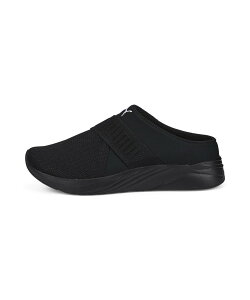 �ySALE�^20%OFF�zPUMA �E�B�����Y �\�t�g���C�h ���r�[ �~���[�� �N���b�O �T���_�� Softride Ruby Mule Wn's �v�[�} �V���[�Y�E�C �T���_�� �u���b�N�y���������z