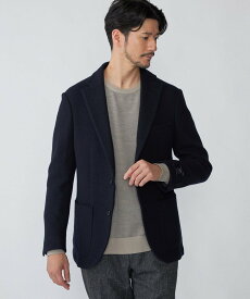 【SALE／50%OFF】SHIPS MEN SHIPS: ABRAHAM MOON ライトウェイト ツイード ジャケット シップス ジャケット・アウター テーラードジャケット・ブレザー ネイビー【送料無料】