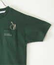 【親子コーデ】メガネポケ裾レイヤーTシャツ(120~160cm)