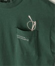 【親子コーデ】メガネポケ裾レイヤーTシャツ(120~160cm)