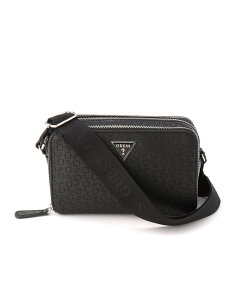 GUESS GUESS �V�����_�[�o�b�O (W)VIVIETTE Mini Zip Crossbody �Q�X �o�b�O �V�����_�[�o�b�O �z���C�g �u���b�N�y���������z