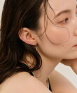 金属アレルギー対応/痛くない|スターフープライトフィットイヤリング シルバー