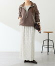 ハーフジッププルオーバー