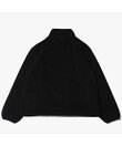 atmos HALF ZIP FREECE TOPS BLACK