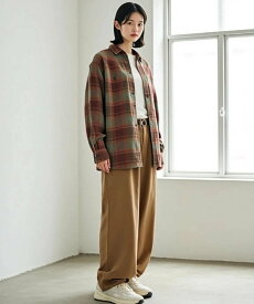 【SALE／33%OFF】MARUKAWA ネルシャツ チェックシャツ オンブレチェック USAコットン 長袖 メンズ レディース ユニセックス マルカワ トップス シャツ・ブラウス ホワイト カーキグリーン ブラウン ブラック イエロー レッド ネイビー