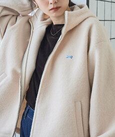 【SALE／30%OFF】coen 【PENNEYS(ぺニーズ)別注】 ボアフーディージップブルゾン コーエン ジャケット・アウター ブルゾン・ジャンパー ホワイト グレー ブラウン【送料無料】