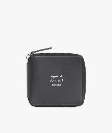 agnes b. FEMME agnes b. x Le Louvre フォトプリント レザー ウォレット "Port de mer au soleil couchant" アニエスベー 財布・ポーチ・ケース 財布【送料無料】