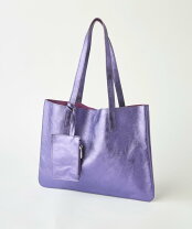 楽天市場】メタリック（カラーパープル）（トートバッグ｜レディース 