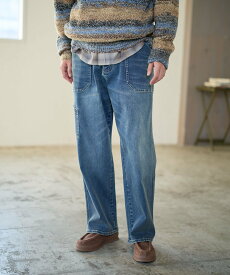 BAYFLOW 【累計販売数15万本突破!】BOUNCYCLEガレージパンツ【ストレッチ】 ベイフロー パンツ その他のパンツ ホワイト ブルー ブラウン ブラック カーキグリーン【送料無料】