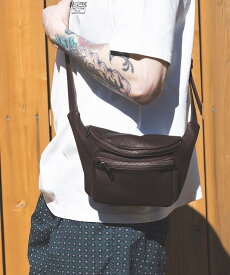 MR.OLIVE WATER PROOF WASHABLE LEATHER / BODY SHOULDER BAG ミスターオリーブ バッグ ボディバッグ・ウエストポーチ ブラック ブラウン【送料無料】