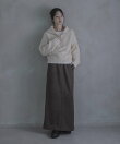ハーフZIPシャギーニットプルオーバー