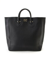 YOUNG&OLSEN/EMBOSSED LEATHER TOTE M ヤングアンドオルセン エンボス レザートート バッグ 本革 M