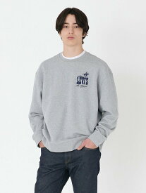 【SALE／30%OFF】Levi's クルーネック スウェットシャツ グレー CREW MHG リーバイス トップス スウェット・トレーナー【送料無料】