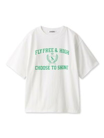 SNIDEL オーバーサイズバリエTシャツ スナイデル トップス スウェット・トレーナー ホワイト グレー ピンク【送料無料】