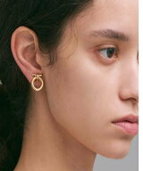 IRIS47 IRIS47/ door knock earring フォブ アクセサリー・腕時計 イヤリング・イヤーカフ ゴールド シル…