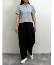 ダブルブレストブラウス