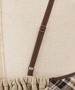 【SMサイズ展開】アンサンブル配色チェックロングワンピ