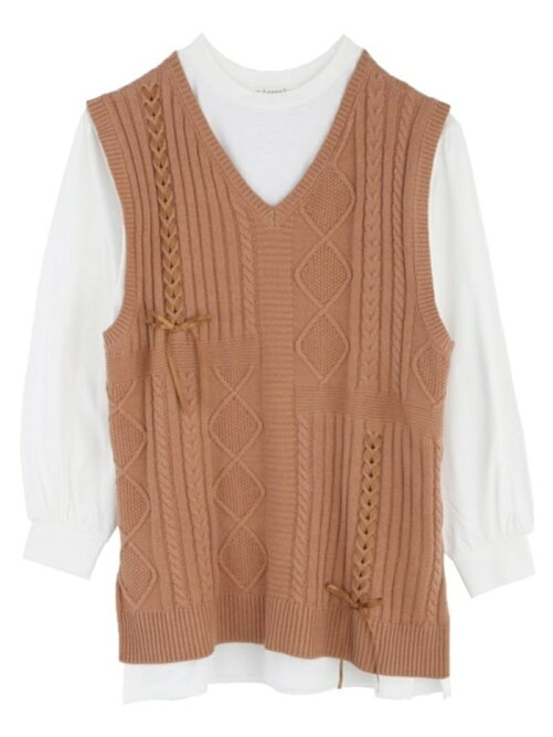 Axes Femme W ベスト ロングtシャツセット Rakuten Fashion 楽天ファッション 旧楽天ブランドアベニュー Cq9439