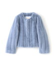 【LEMONPLET】エコファーショートジャケット《WEB&EPOCA THE SHOP店舗限定》