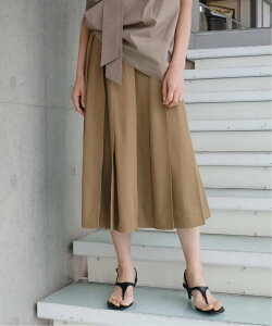 IENA Maison IENA �ʒ� Nell/�l�� �v���[�c�X�J�[�g 261-10297 �C�G�i �X�J�[�g ���̑��̃X�J�[�g �u���b�N �x�[�W���y���������z