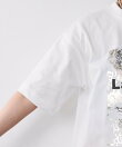 綿100%箔プリントTシャツ<大きいサイズ有>シックスタイル