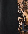 綿100%箔プリントTシャツ<大きいサイズ有>シックスタイル