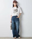 綿100%箔プリントTシャツ<大きいサイズ有>シックスタイル