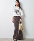綿100%箔プリントTシャツ<大きいサイズ有>シックスタイル