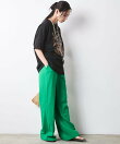 綿100%箔プリントTシャツ<大きいサイズ有>シックスタイル